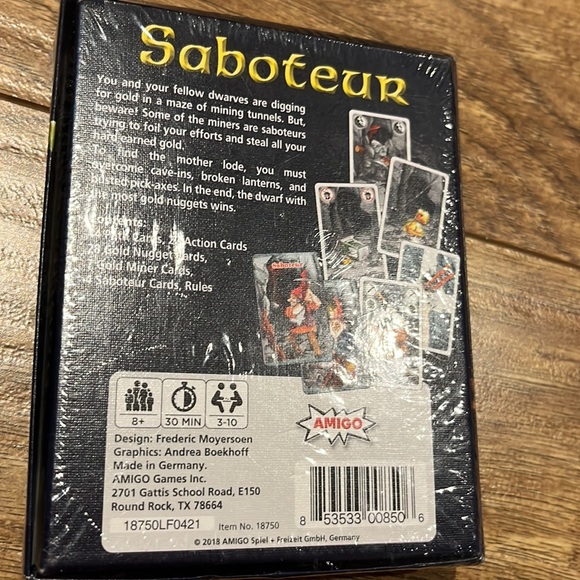 Saboteur family game by Amigo - Picture 4 of 6
